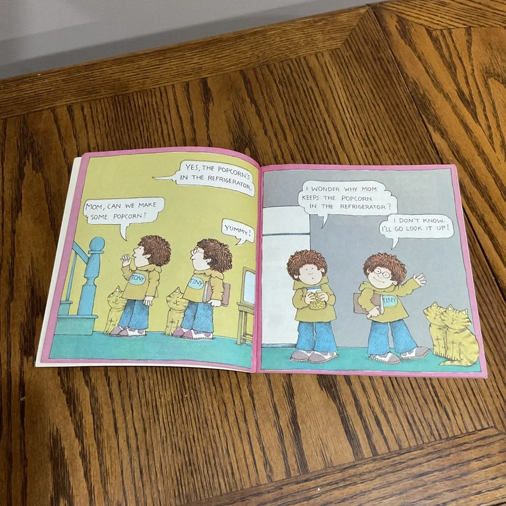 7School Books MooseMuffin, MeFirst, Popcorn, Kindergarten, Nathan, Little People